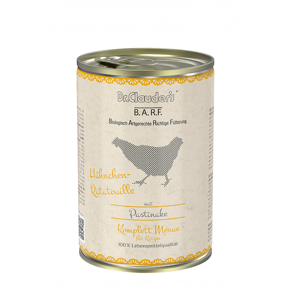 BARF CAT COMPLETE MENU POLLO