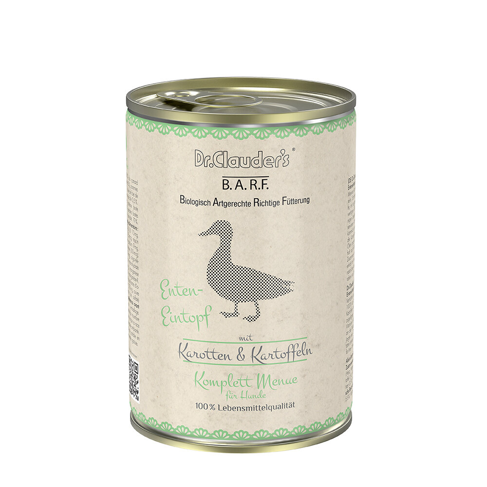 BARF DOG COMPLETE MENU ESTOFADO PATO