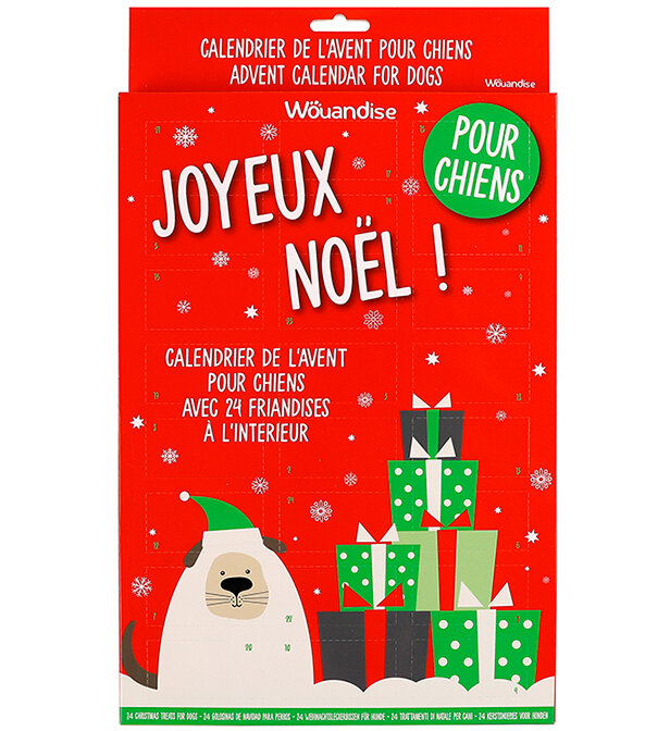 CHRISTMAS CALENDARIO DE NAVIDAD ROJO/VERDE