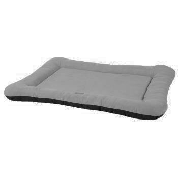 CAMA BASIC MATTRESS BORDURE SUEDE GRIS
