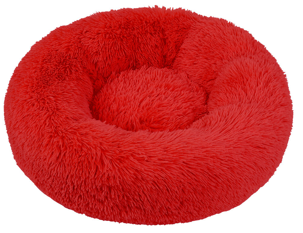 CHRISTMAS CAMA PUFF SMOOTH BASKET ROJO