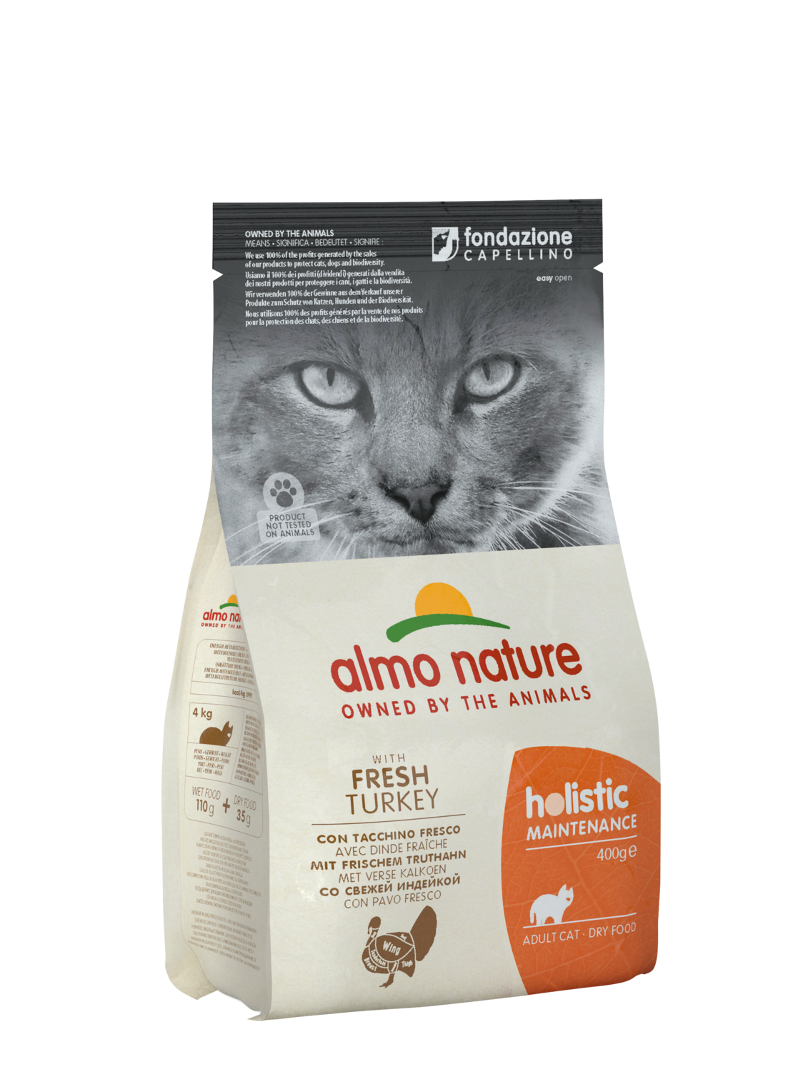 CAT DRY HOLISTIC FRESH ADULT PAVO Y ARROZ