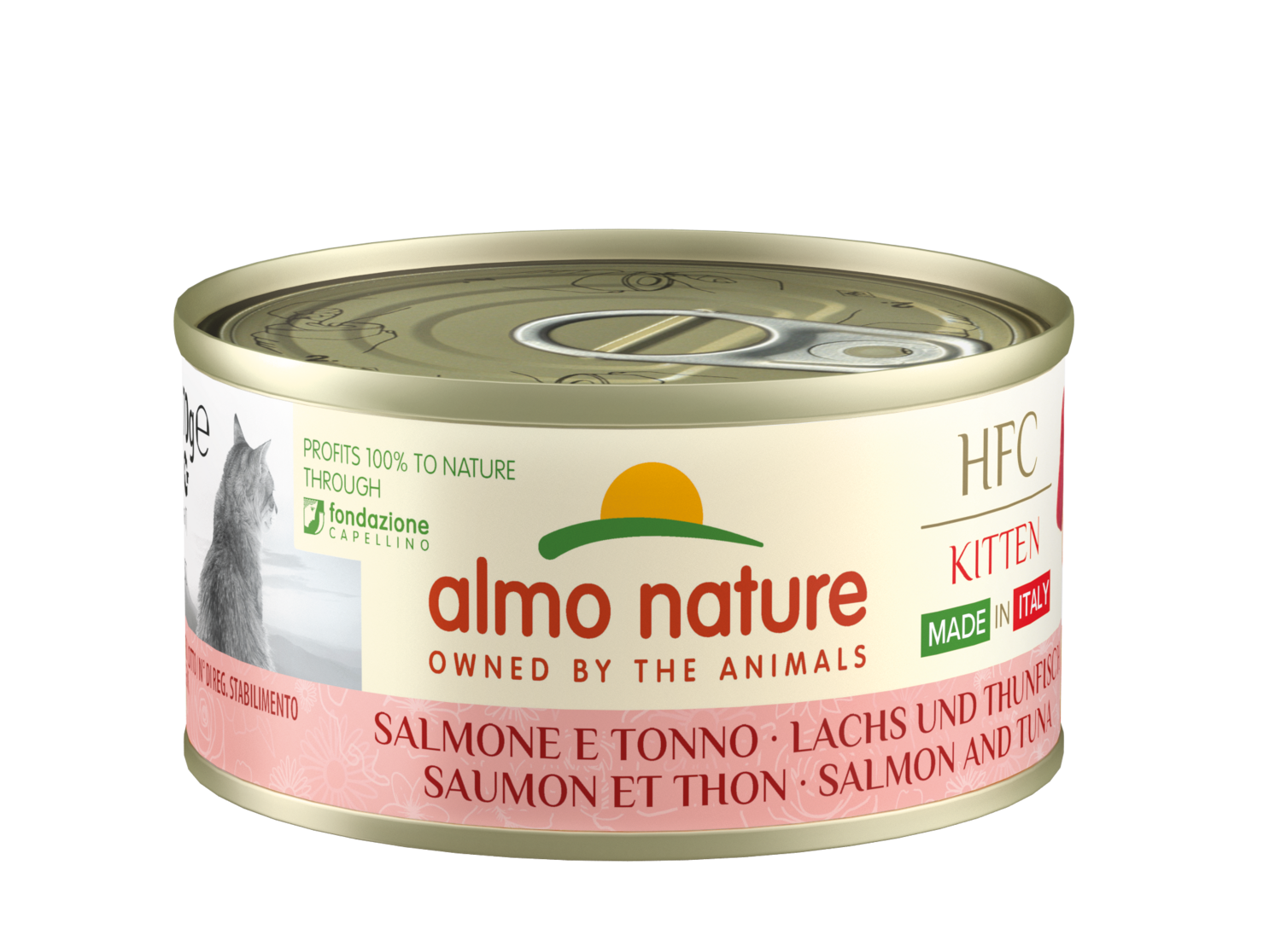 CAT HFC COMPLETE MADE IN ITALY KITTEN 70G