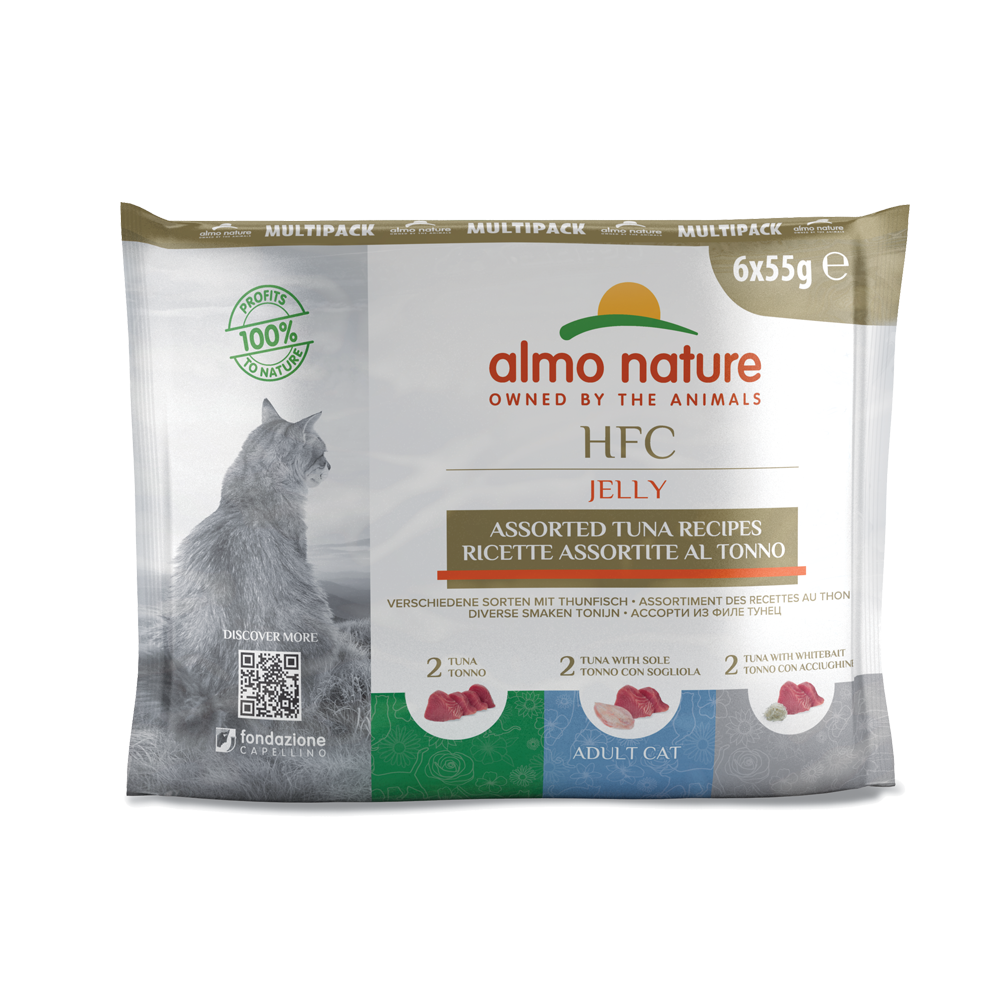 CAT HFC JELLY MULTIPK 6X55G