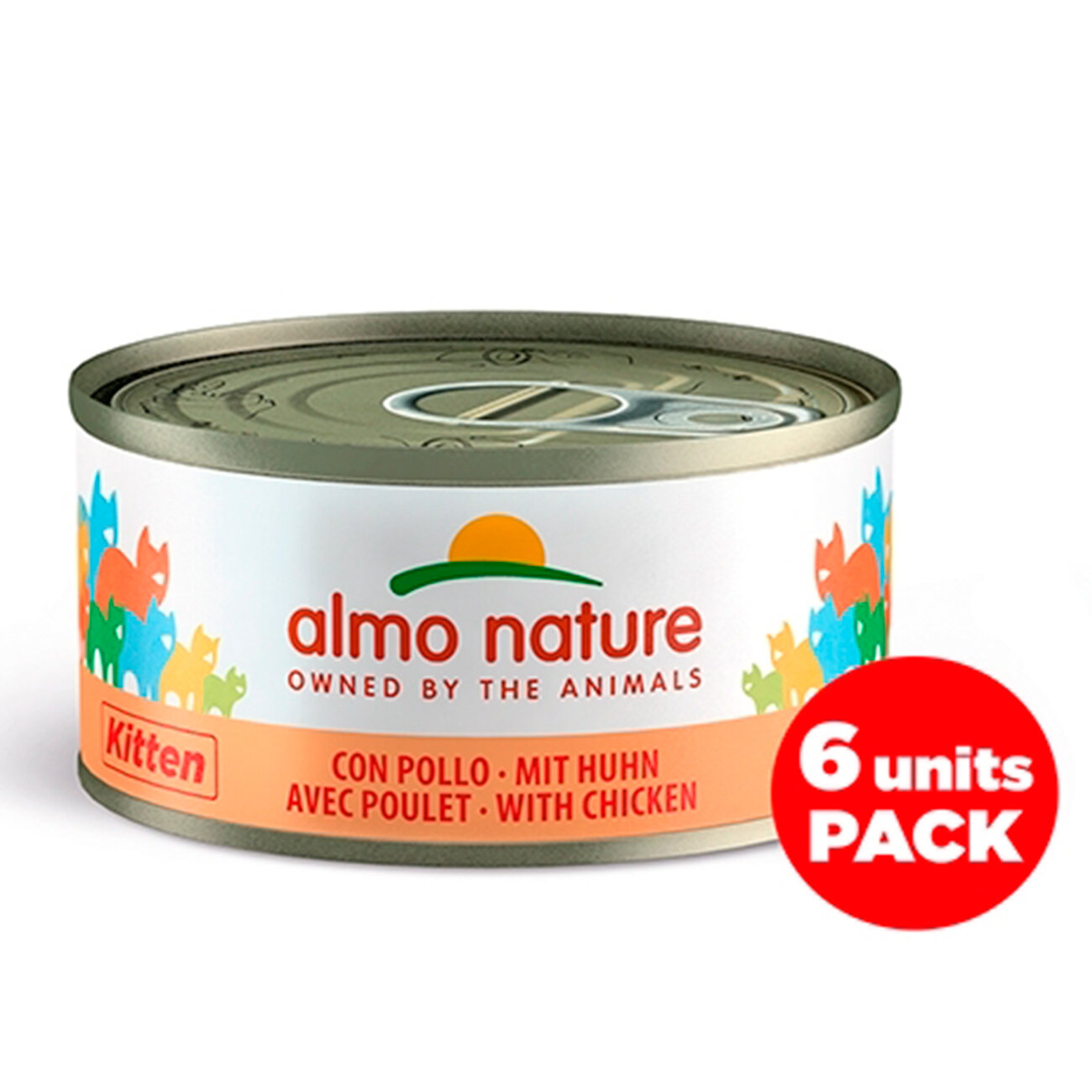 CAT WET HFC MEGAPACK KITTEN 6x70G