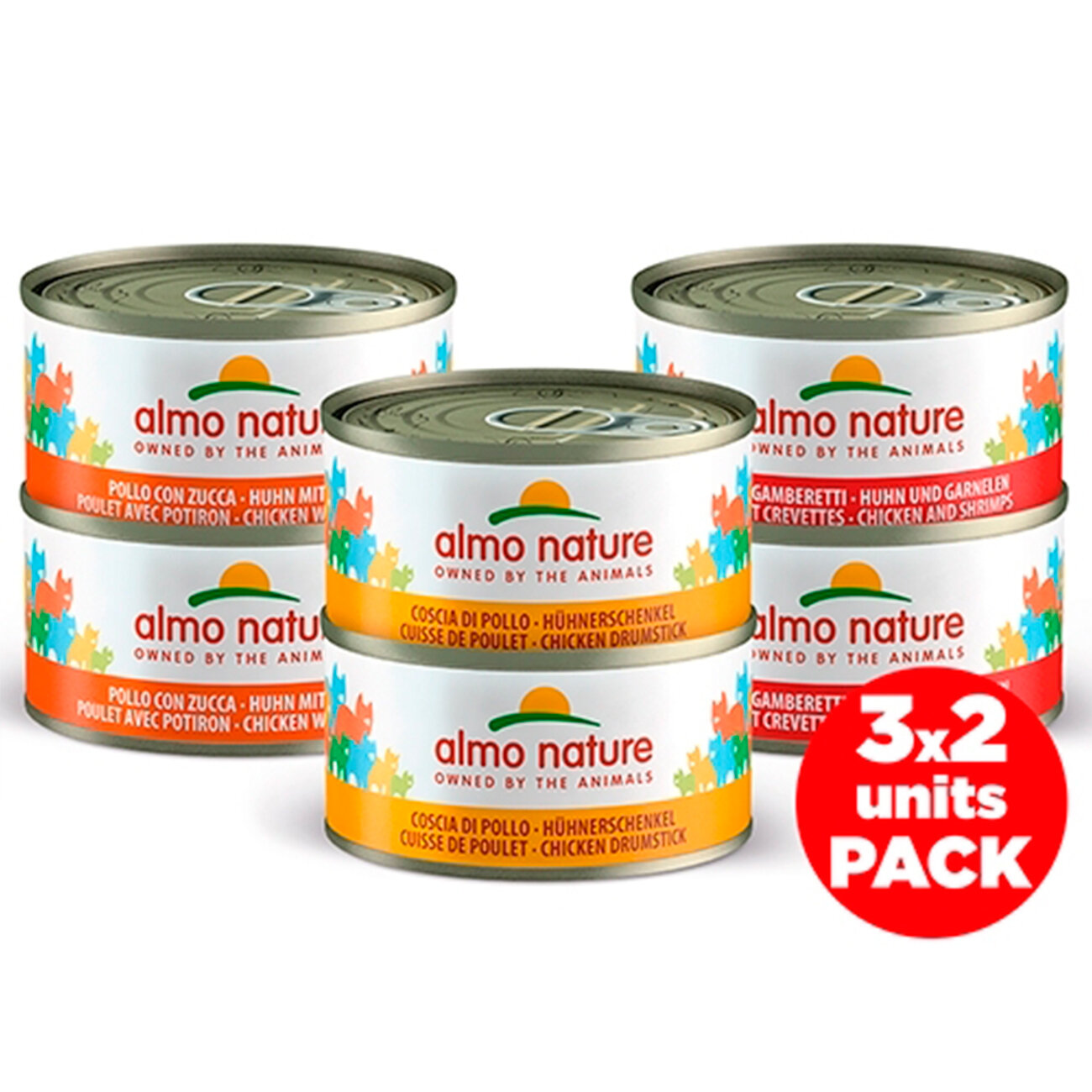 CAT WET HFC MULTIPACK VARIED.POLLO -MUSLO,CALAM,CALAB