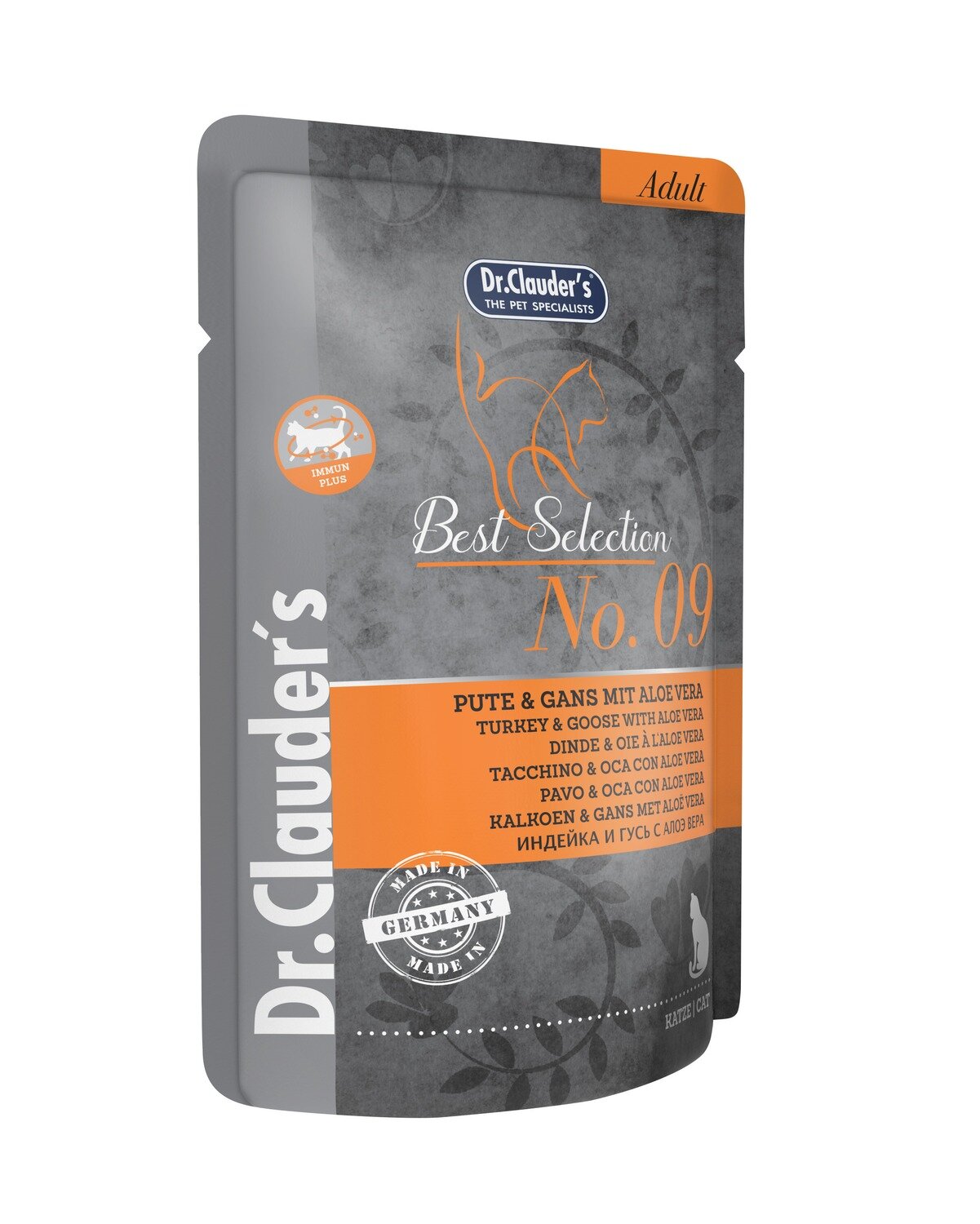 CAT WET BEST SELECTION N9 PAVO, GANSO Y ALOE VERA CAT WET BEST SELECTION N9 PAVO, GANSO Y ALOE VERA