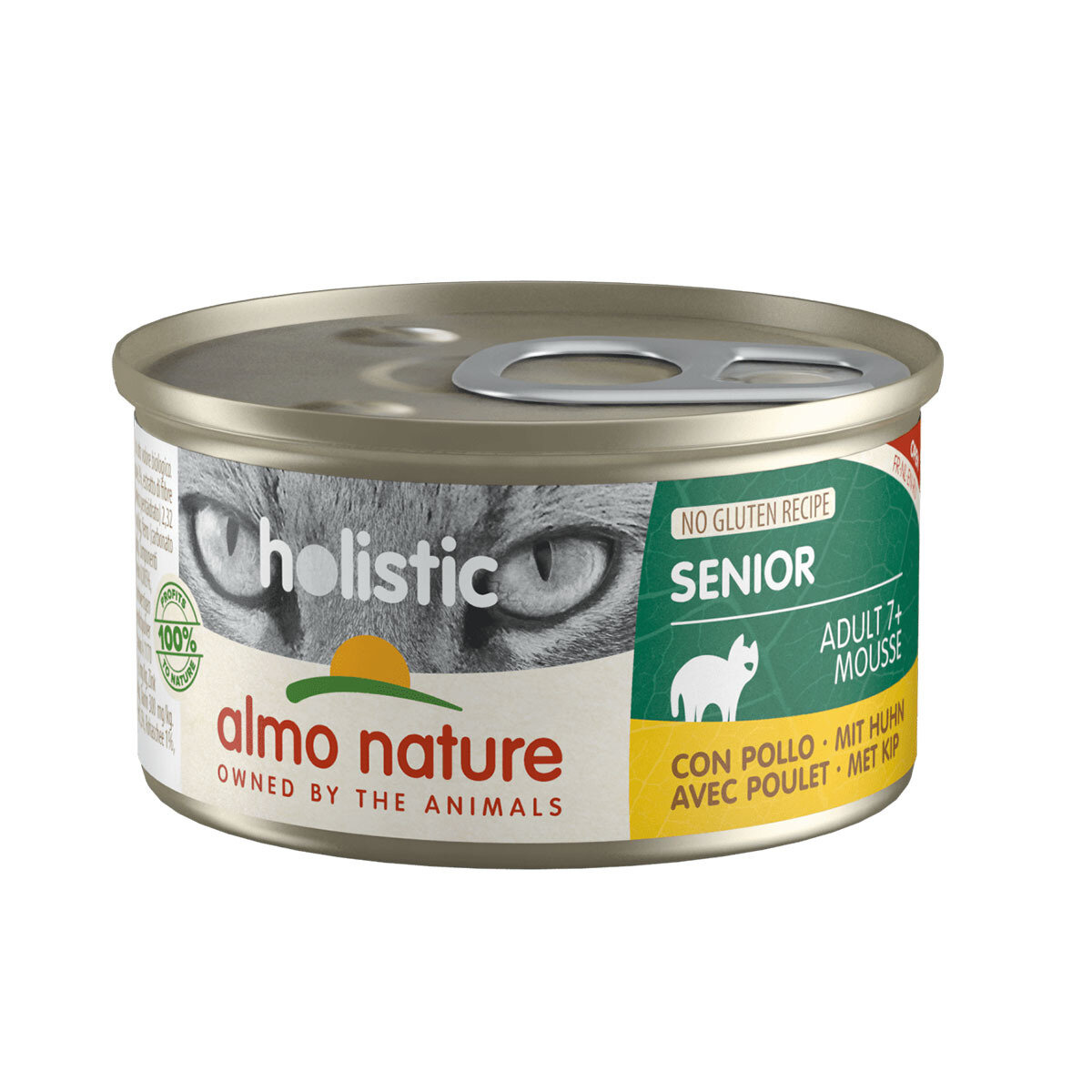 CAT WET HOLISTIC SENIOR NO GLUTEN DOS UNIDADES