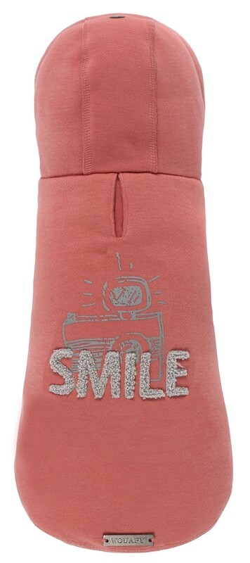 ABRIGO FANT HOODIE CLIC CLAC ROSA