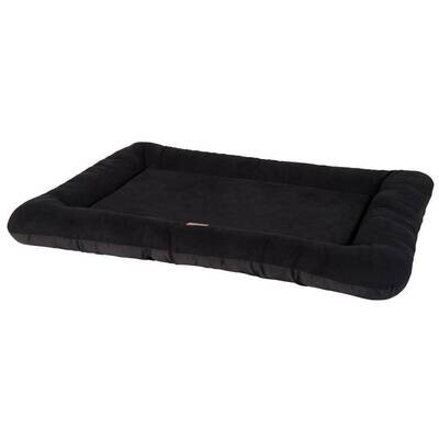 CAMA BASIC MATTRESS BORDURE SUEDE NEGRO