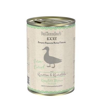 BARF DOG COMPLETE MENU ESTOFADO PATO