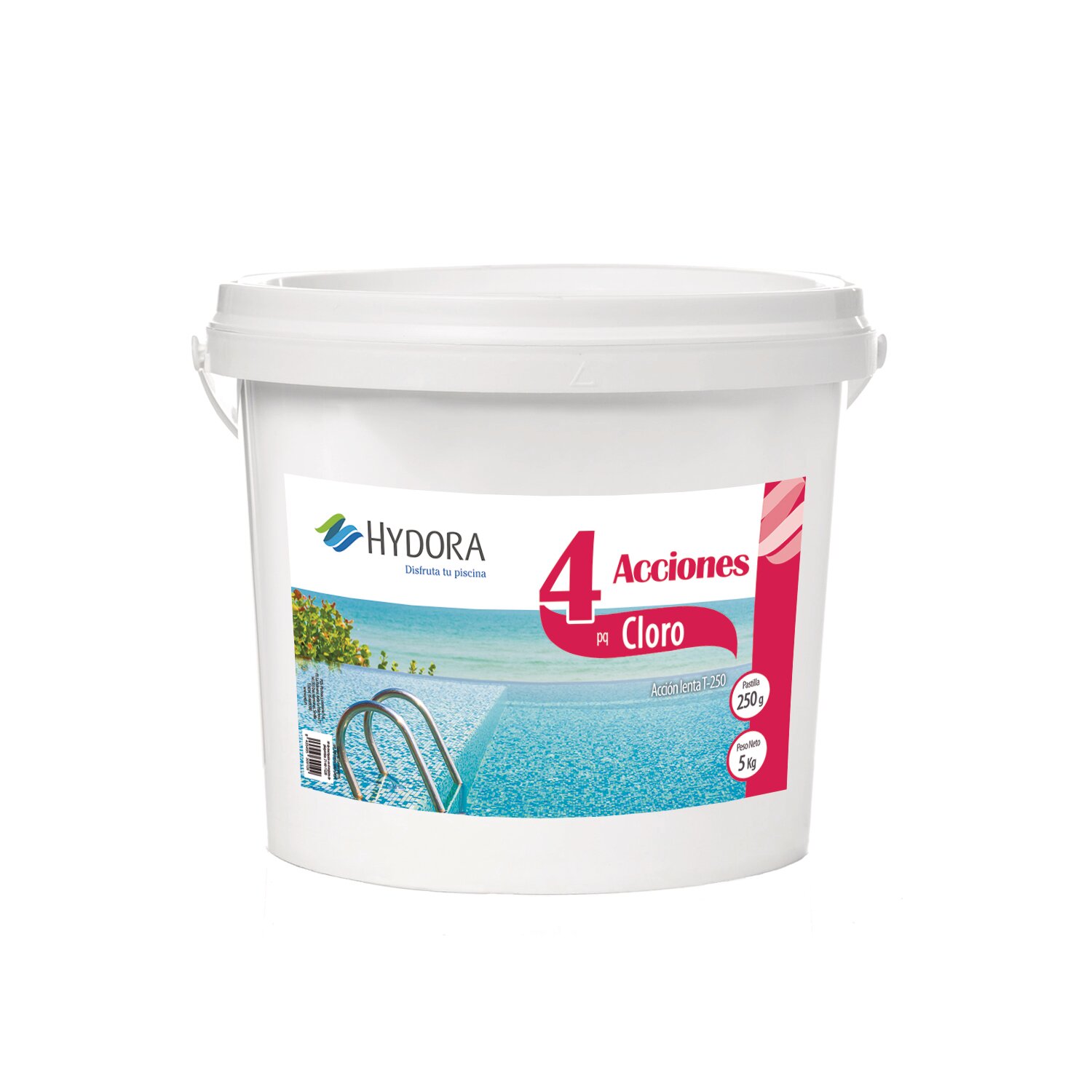 CLORO 4 ACCIONES HYDORA T250G 5KG