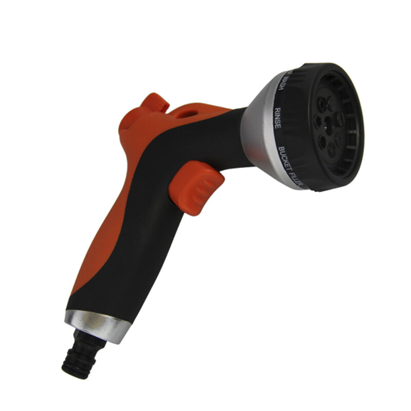 PISTOLA 8 FUNCIONE C/GATILLO SOFT COATED BLISTER