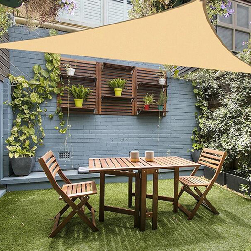 VELA POLIESTER TRIANGULAR BEIGE BONERVA 3,6 METROS LADO