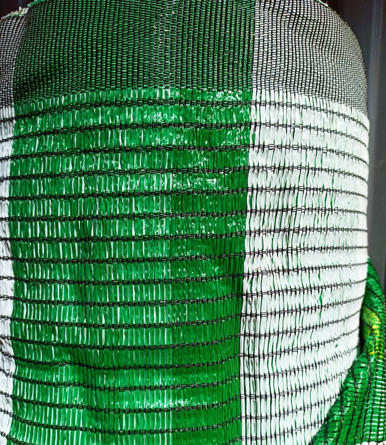MALLA SOMBRA PLANA VERDE/BLANCA BONERVA 2X100MT