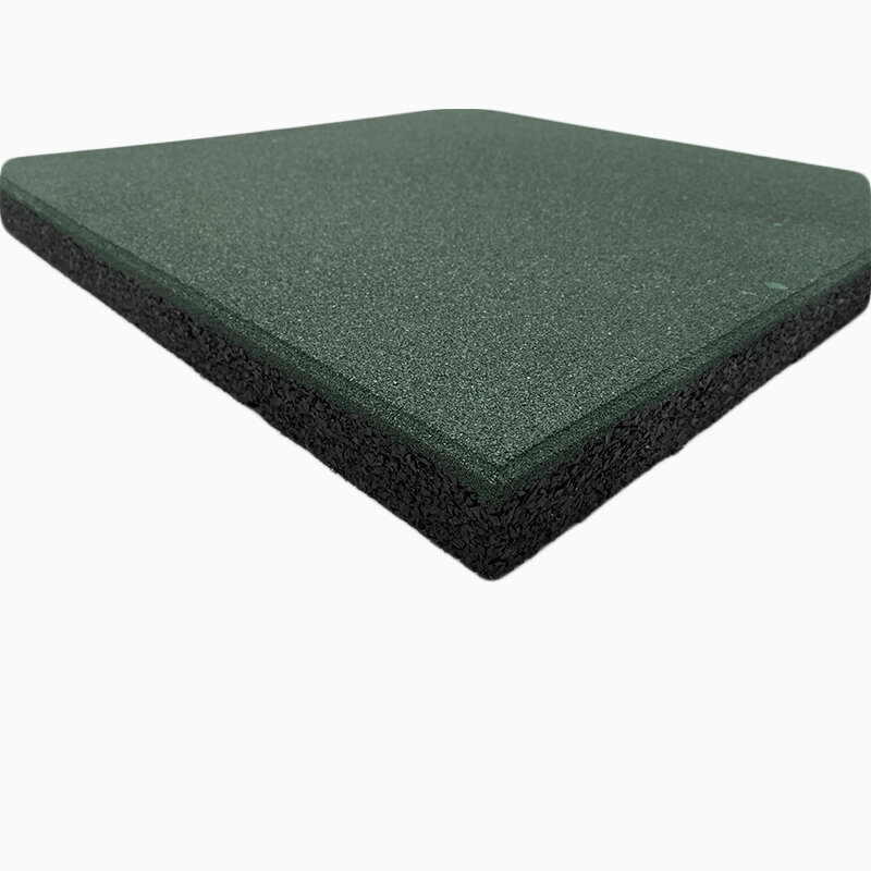 LOSETA  CAUCHO LESTARE 500X500X40 MM VERDE