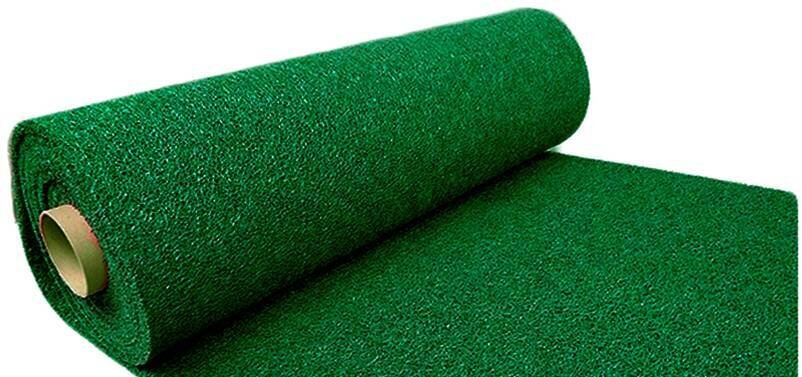 FELPUDO RIZOS TRANSIT SIN BASE LESTARE  1,22X12 MT ROJO