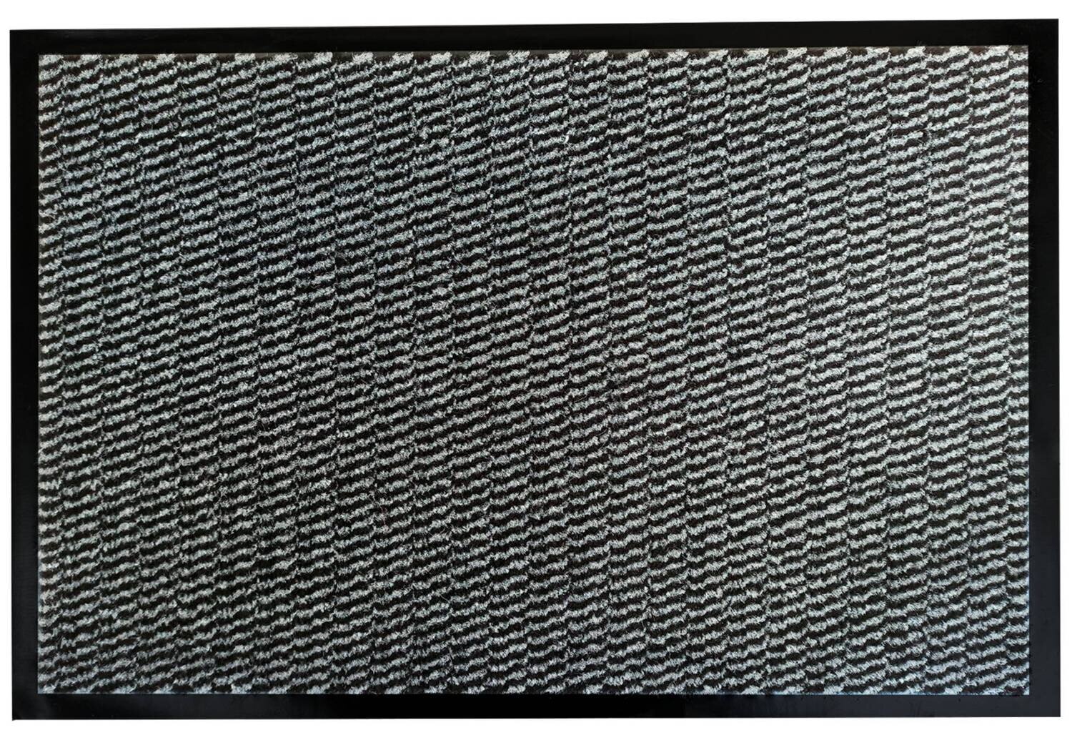 ALFOMBRA MOQUETA LESTARE GRIS JASPEADO 60X90 CENTIMETROS