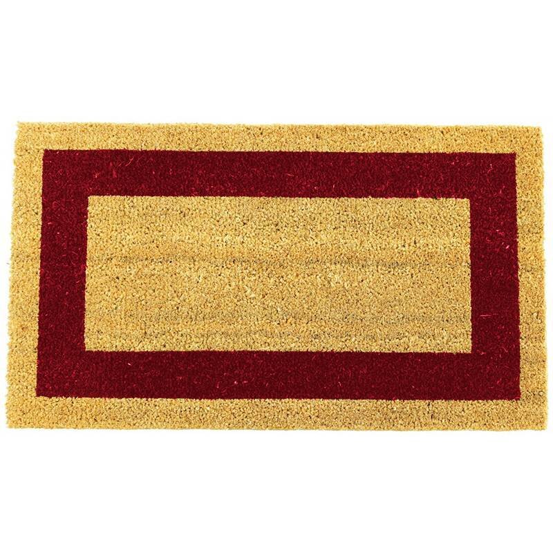 FELPUDO COCO LESTARE 33X60 CM CON CENEFA