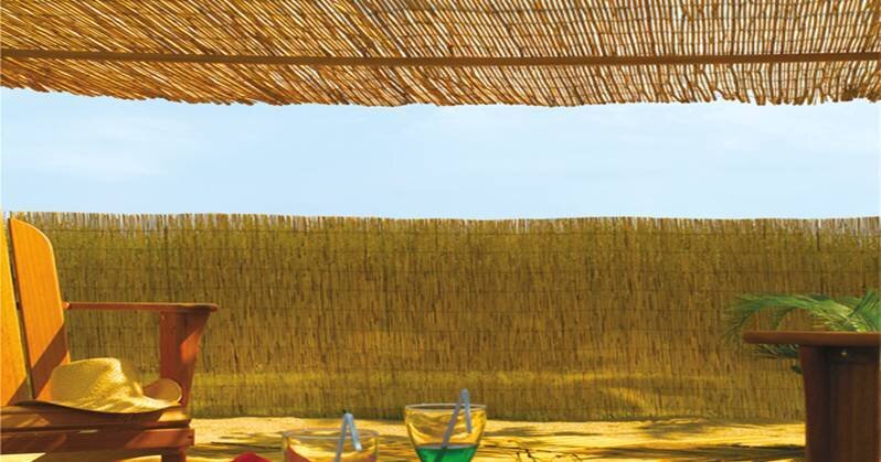 BAMBU NATURAL BONERVA 2  X  5 METROS