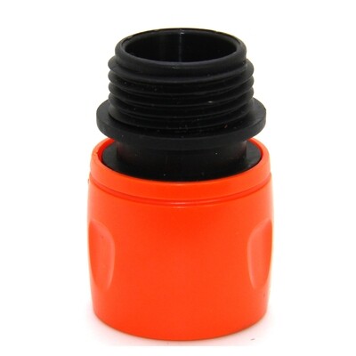 CONECTOR MANGUERA 3/4 MACHO BLISTER