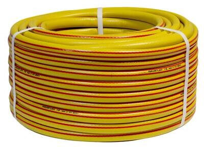 AQUAFLEX TRENZADA AMARILLA 25 MM X 50 MT BONERVA