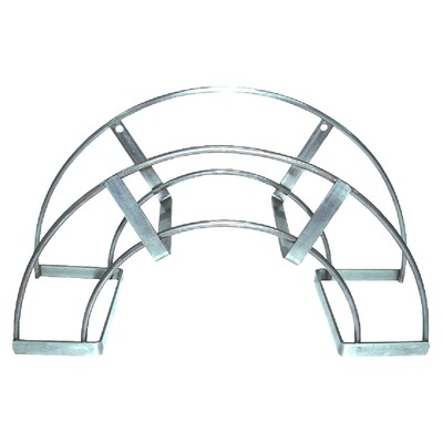 COLGADOR ACERO ZINCADO 36X12 PEQ.