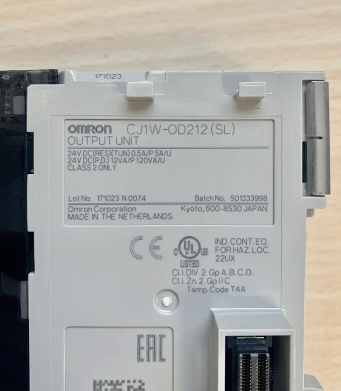 Omron cj1w od212 (sl) cj1wod212 sl