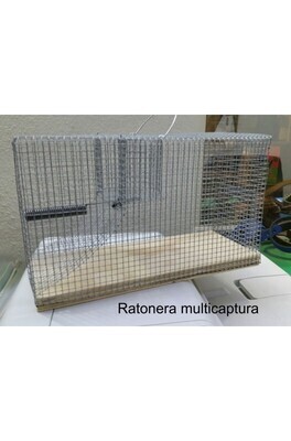 RATONERA MULTICAPTURA CON TRAMPILLA