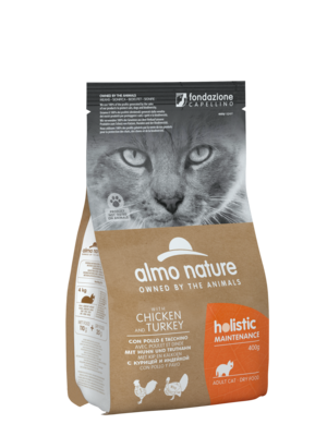 CAT DRY HOLISTIC ADULT POLLO Y PAVO