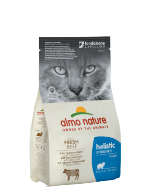 CAT DRY HOLISTIC STERILISED VACUNO Y ARROZ
