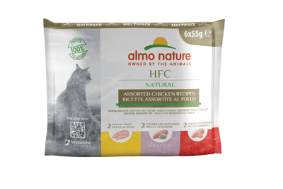 CAT HFC NATURAL MULTIPK 6X55G