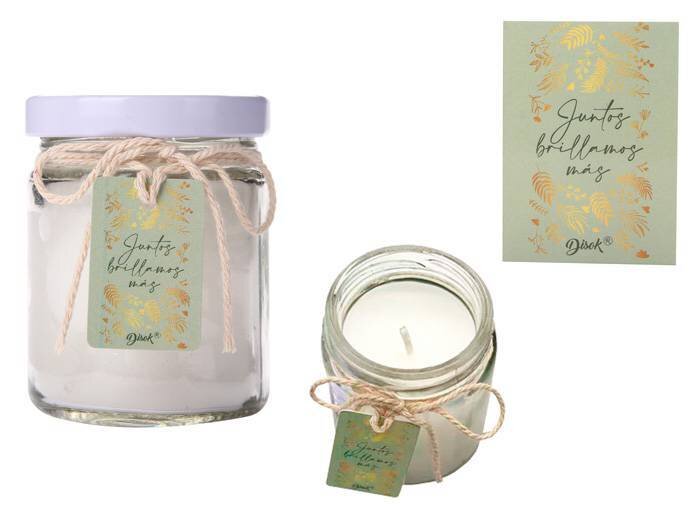 VELA TARRO CRISTAL JUNTOS BRILLAMOS MÁS