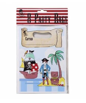 BOLSAS PARA FIESTAS PIRATAS (8 PCS)