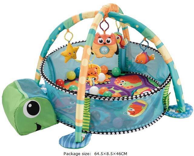 MANTA GIMNASIO JUEGOS BEBÉ TORTUGA