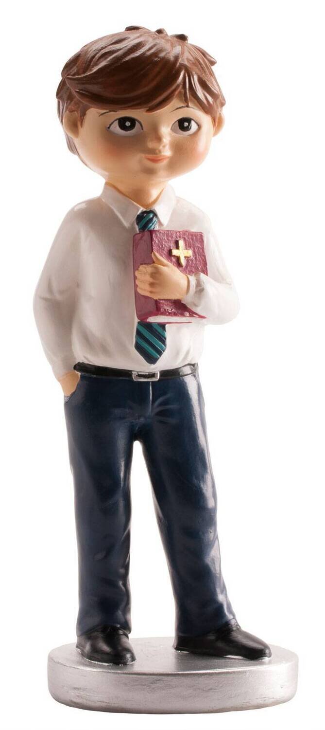 FIGURA PARA TARTA NIÑO CORBATA RAYAS