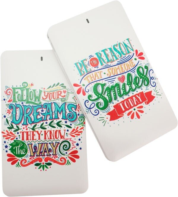 BATERIA PORTATIL "FOLLOW YOUR DREAMS" 4000 mAh