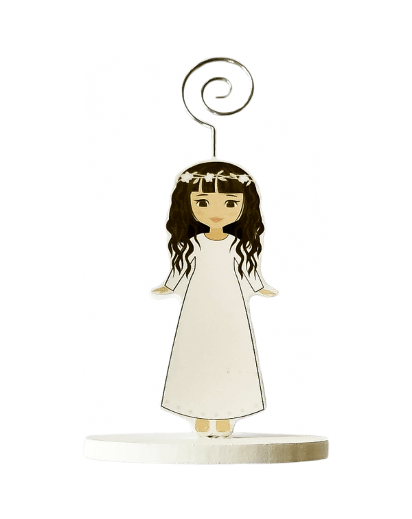 PINZA PORTAFOTOS MADERA 1ªCOMUNIÓN