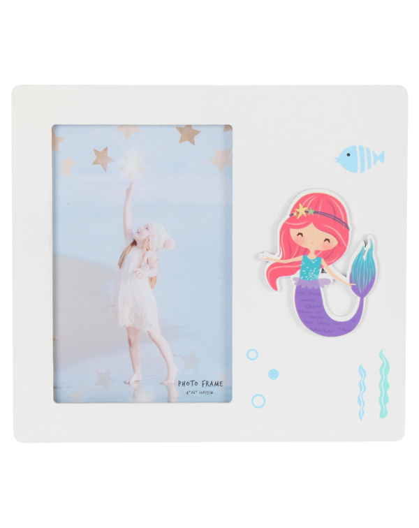 PORTAFOTOS DE MADERA "SIRENITA"