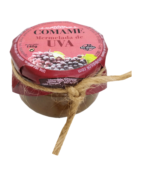 MERMELADA UVA 140gr.