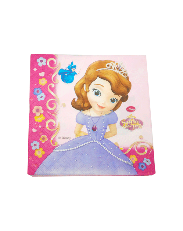 LOTE 20 SERVILLETAS SOFIA