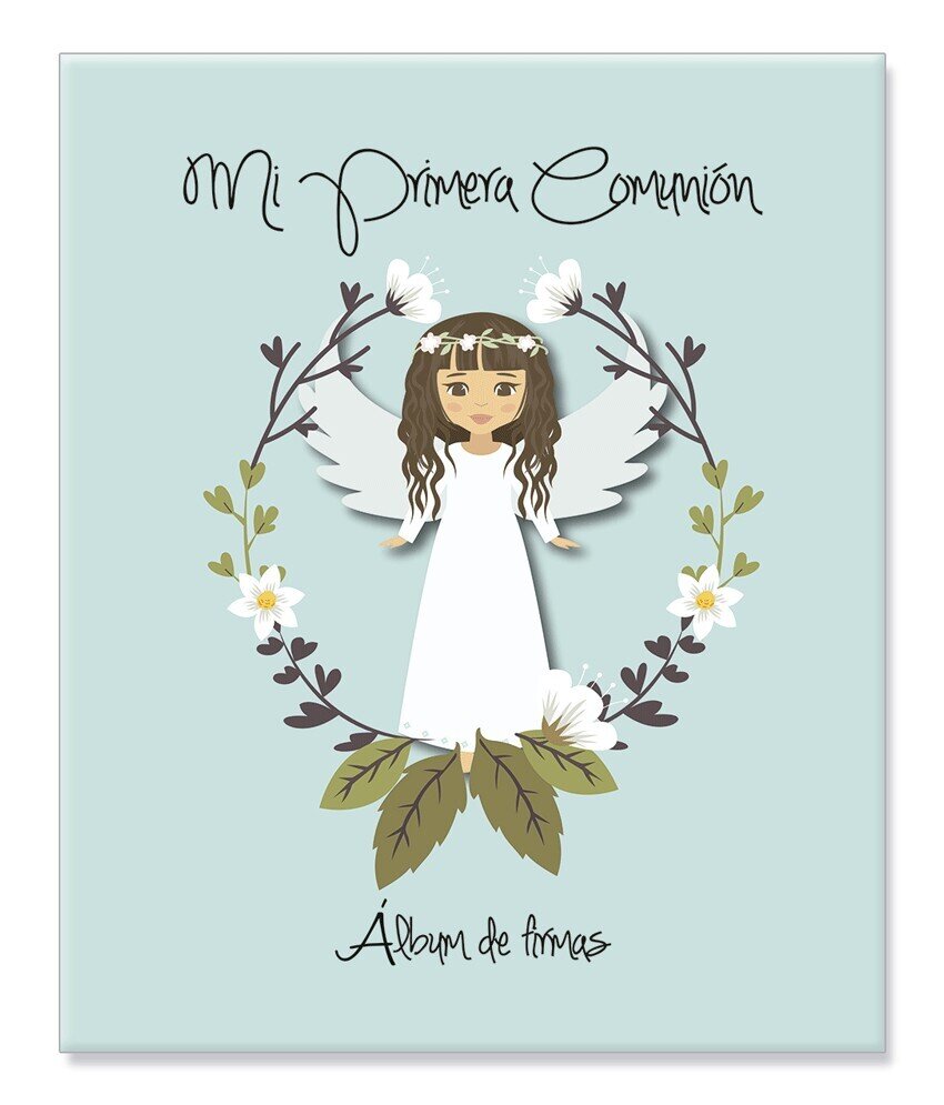 ÁLBUM DE FIRMAS Y FOTOS 1ª COMUNIÓN NIÑA
