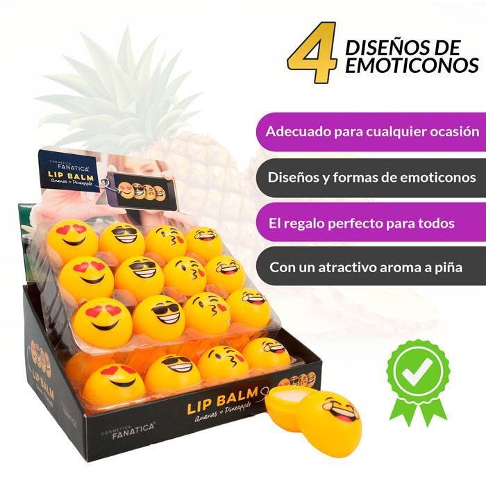 BALSAMO LABIAL "EMOTICONOS"