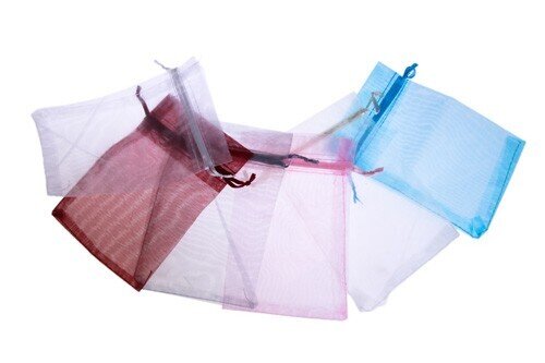 BOLSA DE ORGANZA 10 X 15 MARFIL