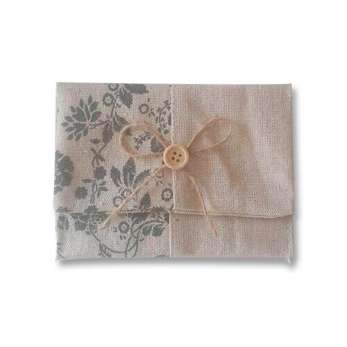 PORTATODO YUTE FLORAL