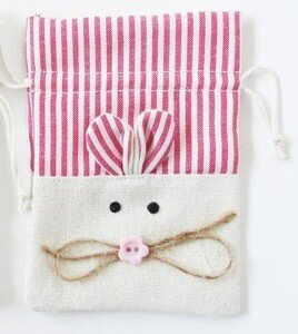 BOLSA SACO RATÓN ROSA