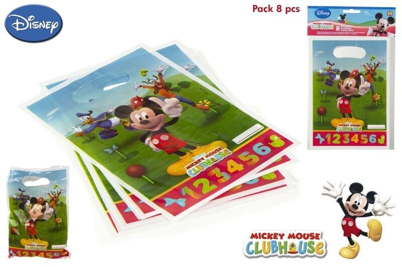 PACK 8 BOLSITAS PARTY MICKEY