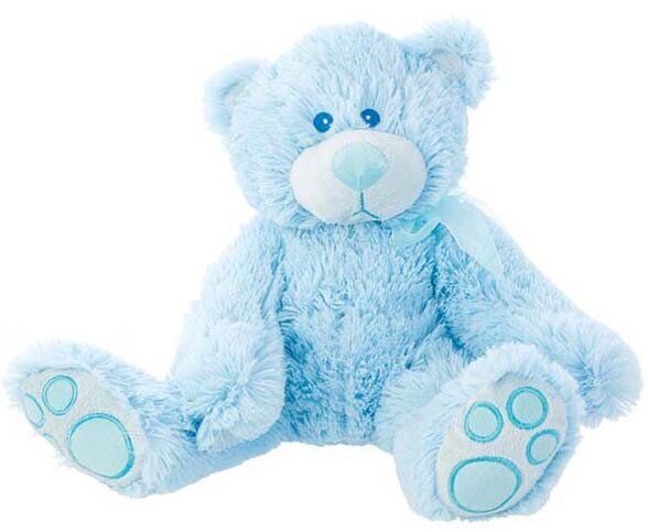 PELUCHE OSITO BABY AZUL