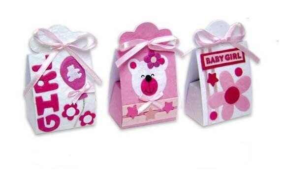 SET 24 CAJAS INFANTILES BABY GIRL (3011)