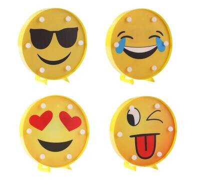 LÁMPARA LUCES EMOTICONOS